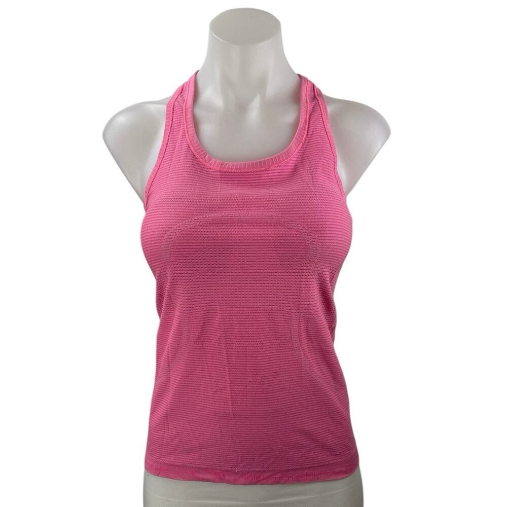 Lululemon Swiftly Tech Women's Pink Sleeveless Racerback Activewear Tank Top S